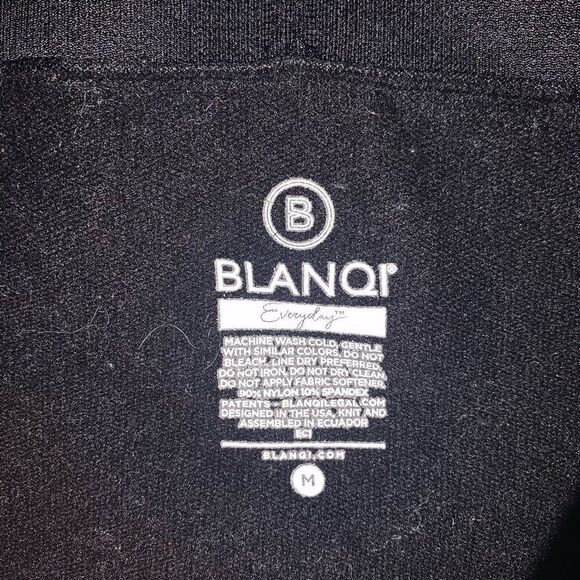 Blanqi black maternity M cropped supportive shapewear leggings - Picture 2 of 3